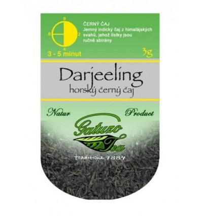Čaj Gatuzo Darjeeling 50 porcí