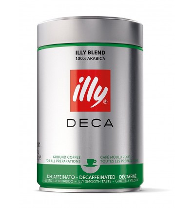 Mletá káva Illy Decaffeinato 250 g